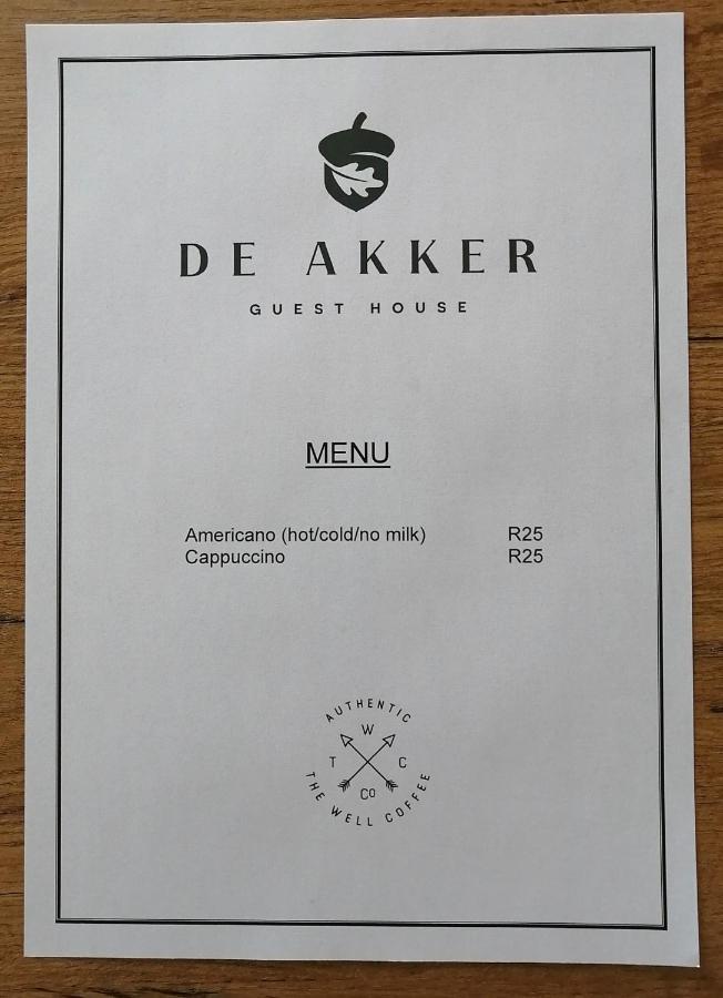 De Akker Guest House Bloemfontein Eksteriør billede